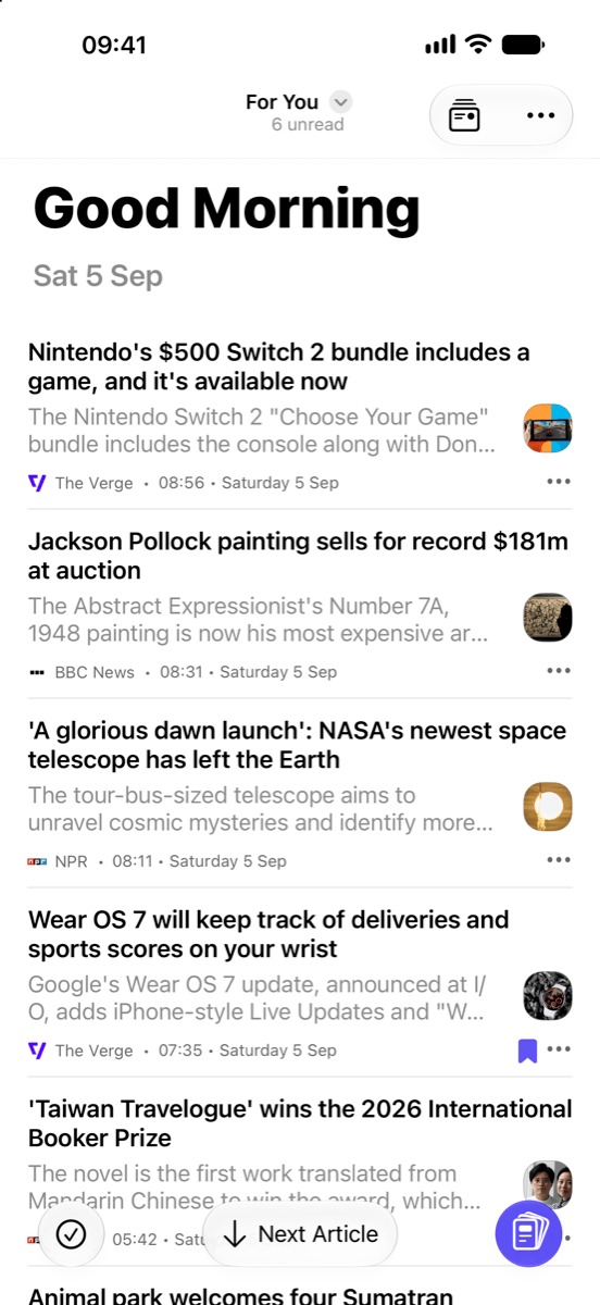 Bulletin iPhone screenshot 2