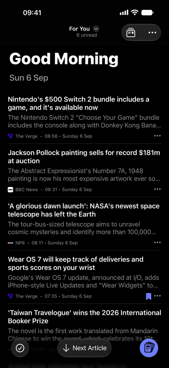Bulletin iPhone screenshot 3