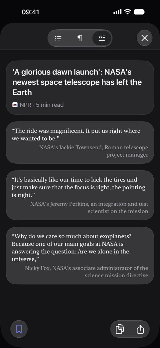 Bulletin iPhone screenshot 5
