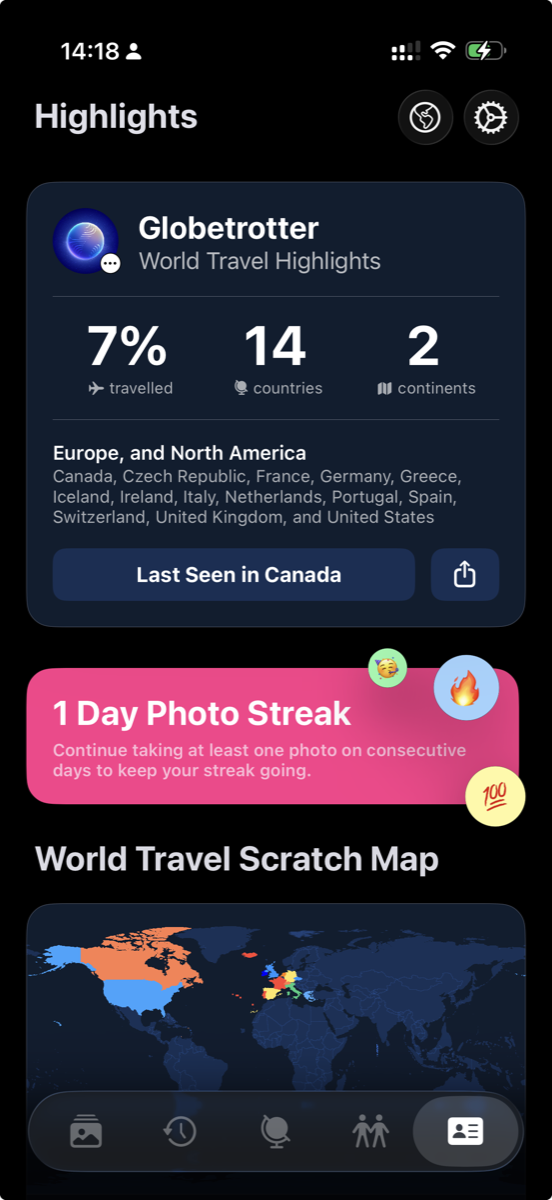 Globetrotter iPhone screenshot 4
